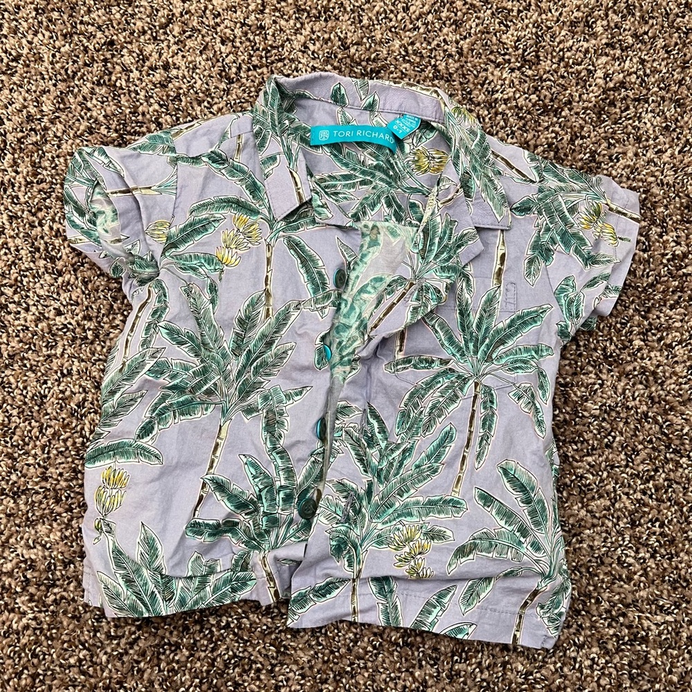 Tori Richard Kids Button Up XXS 0-1